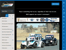 Tablet Screenshot of motorsport.co.za