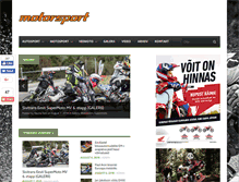 Tablet Screenshot of motorsport.ee