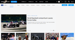 Desktop Screenshot of motorsport.com